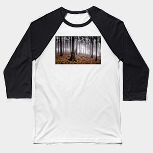 Misty Forest Baseball T-Shirt